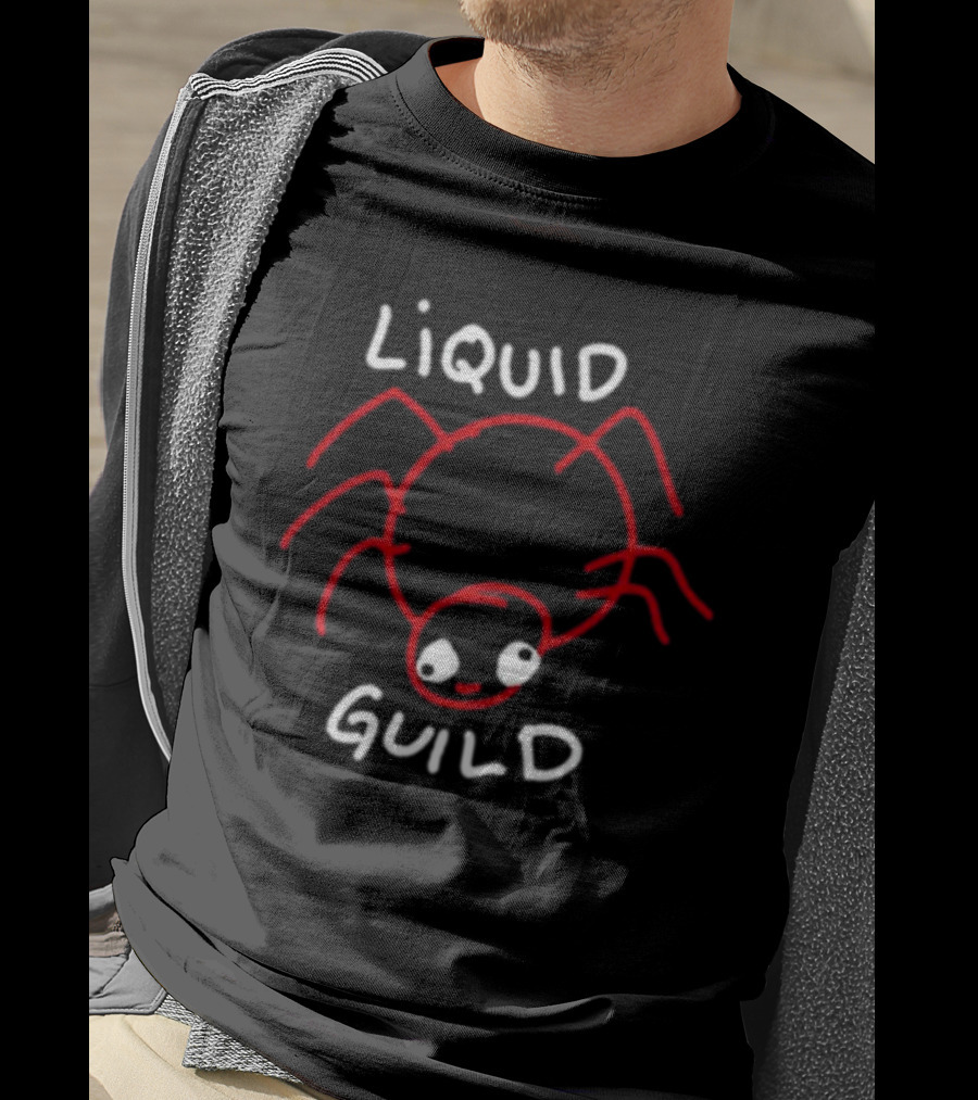 Teamliquid Liquid Guild Red Spider Character T-Shirt