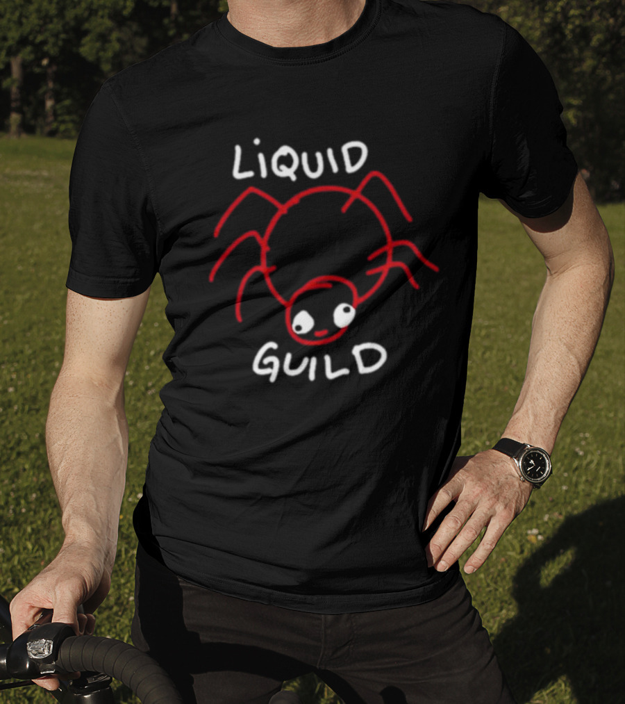 Teamliquid Liquid Guild Red Spider Character T-Shirt