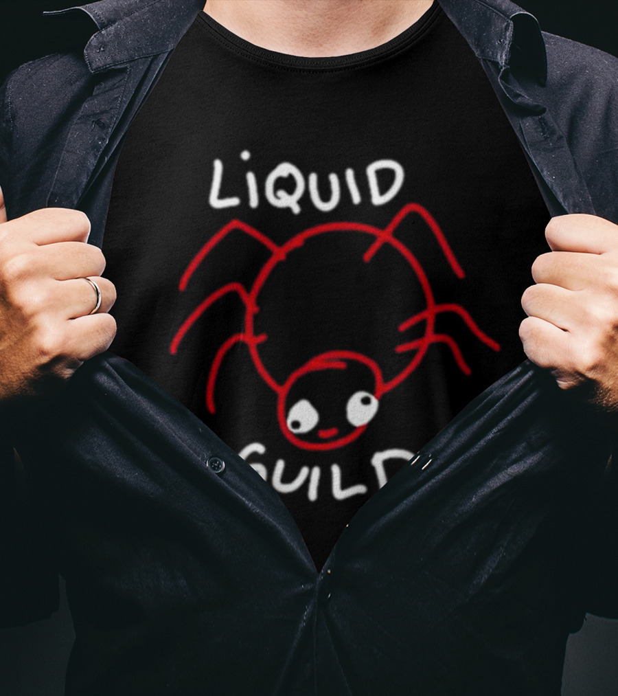 Teamliquid Liquid Guild Red Spider Character T-Shirt