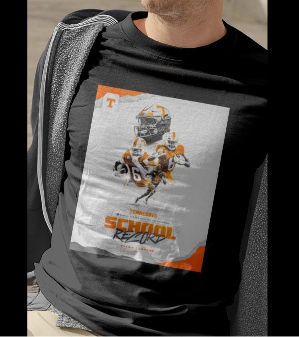 Tennessee Vols 19 Single-Season Rushing Touchdowns School Record Dylan Sampson T-Shirt