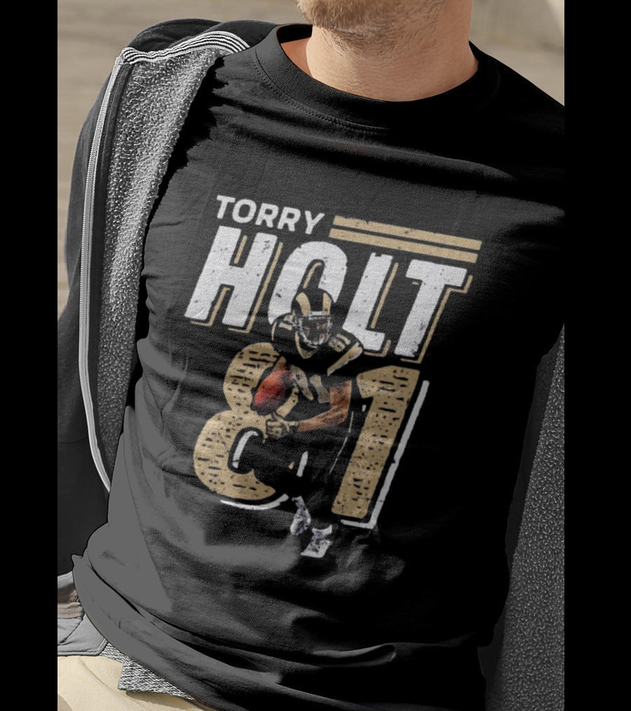 Torry Holt 81 St. Louis Rams NFL Football T-Shirt