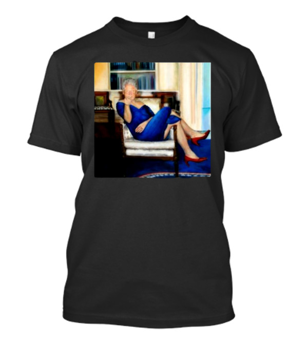 Alx Wearing Parsing Bill Clinton Blue Dress Epstein Home T-Shirt