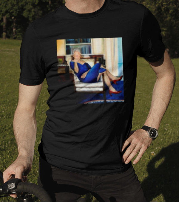 Alx Wearing Parsing Bill Clinton Blue Dress Epstein Home T-Shirt