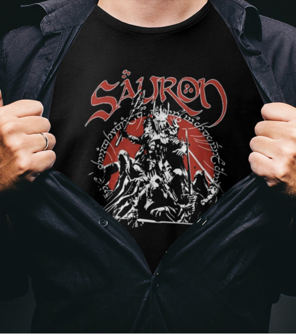 George Kittle San Francisco 49ers Sauron Nazgul Retro T-Shirt