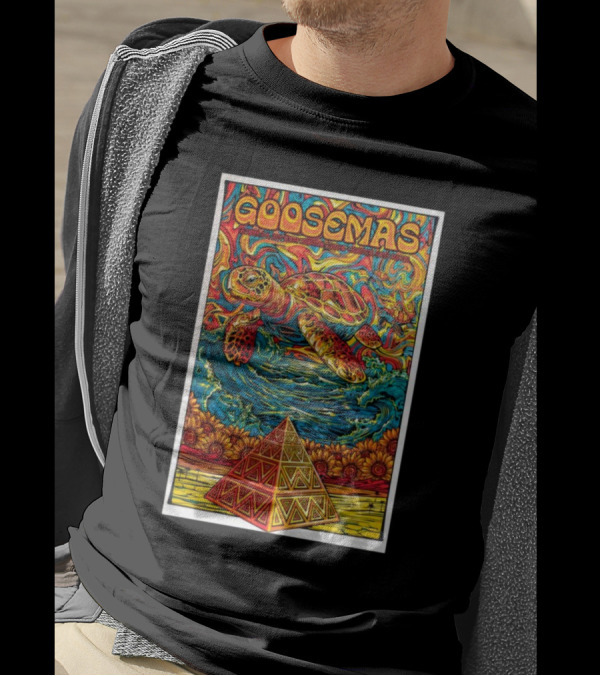 Goosemas North Charleston Coliseum Dec 13-14 2024 Show Turtle And Pyramid T-Shirt
