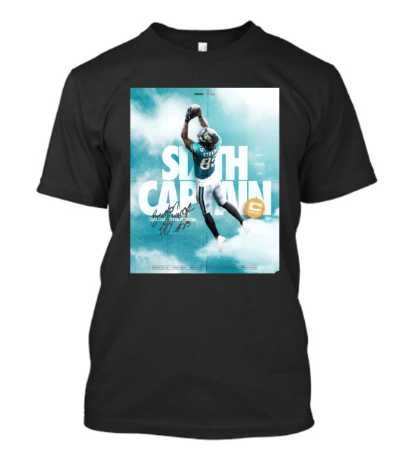 Jacksonville Jaguars Brenton Strange Sixth Captain Tight End Week 15 Vs New York Jets 2024 Dec 15th Signature T-Shirt