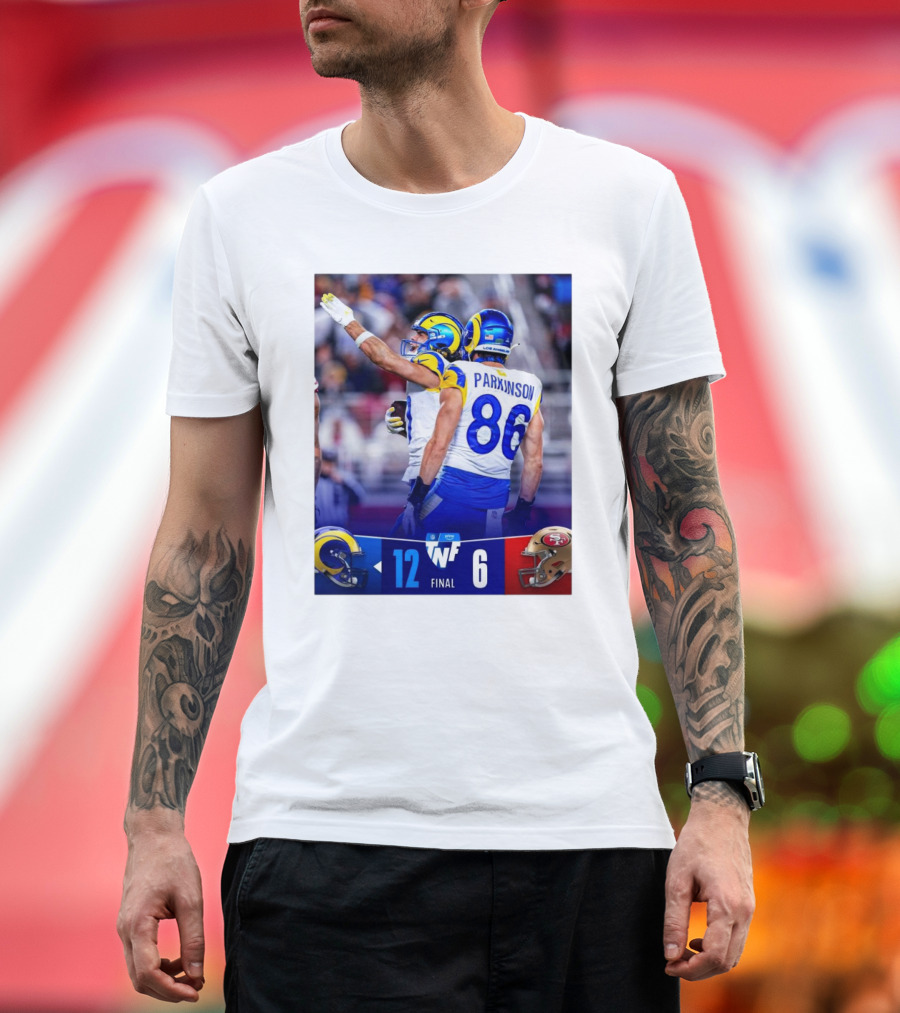 NFL Final Los Angeles Rams 12 Vs San Francisco 49ers 6 TNF T-Shirt
