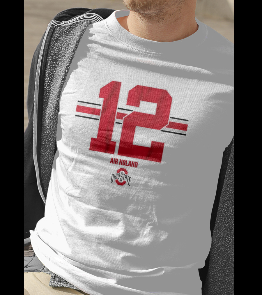 Ohio State Football Air Noland 12 Ohio State T-Shirt