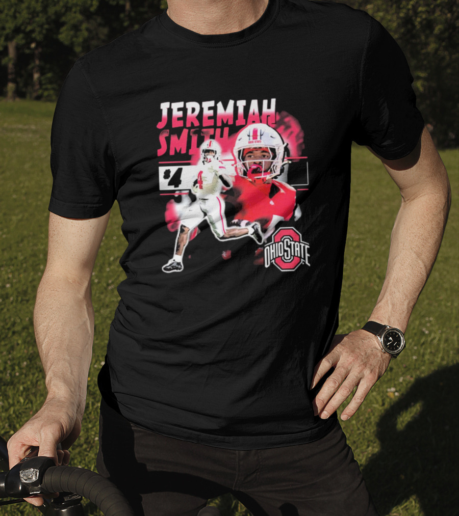 Jeremiah Smith #4 Ohio State Buckeyes Football Freshman Achievement T-Shirt