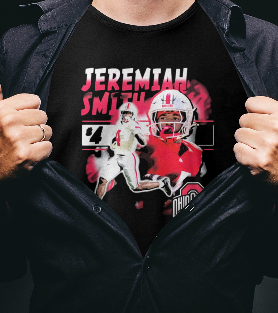 Jeremiah Smith #4 Ohio State Buckeyes Football Freshman Achievement T-Shirt