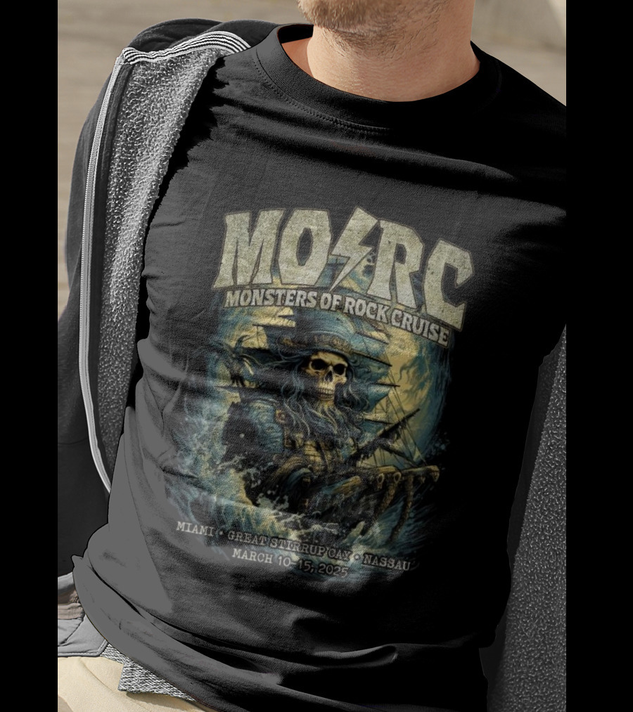 Night Ranger To Rock The Monsters Of Rock Cruise Miami Nassau March 10-15 2025 T-Shirt