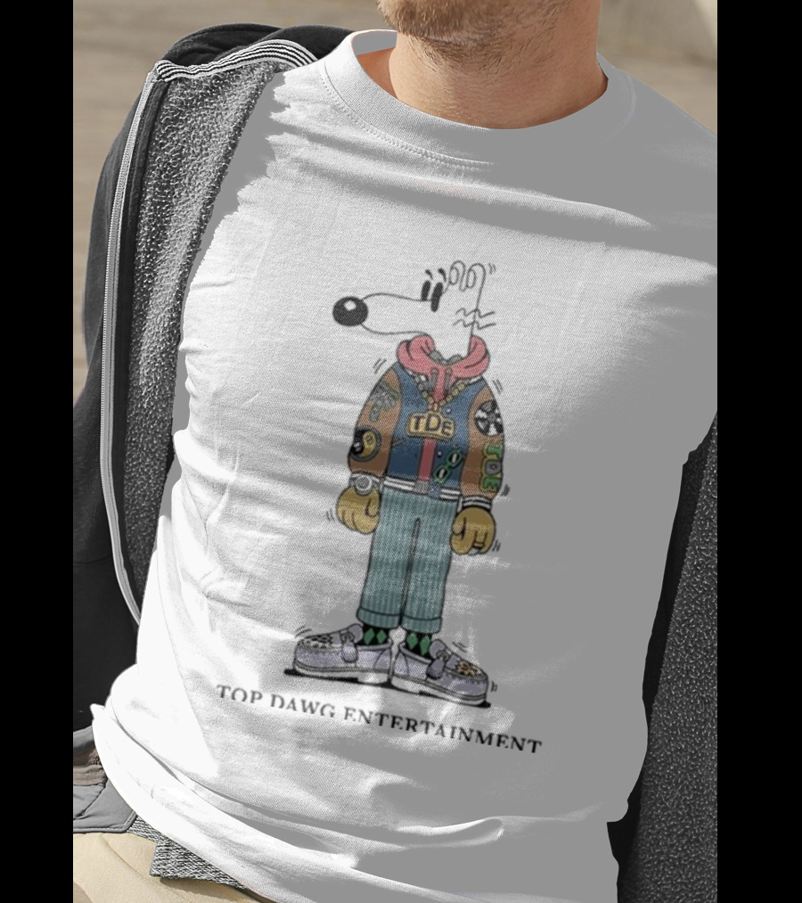 TDE X Steven Harrington Mello Top Dawg Entertainment Collaboration T-Shirt