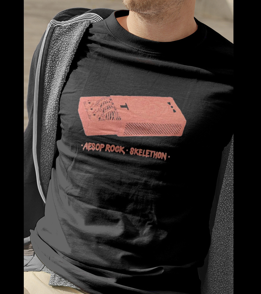 Aesop Rock Skelethon Matchbox T-Shirt