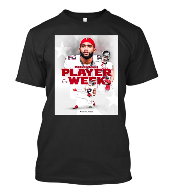 Atlanta Falcons KhaDarel Hodge NFC Special Teams Player Of The Week T-Shirt