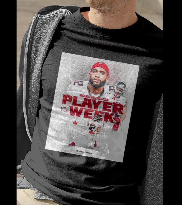 Atlanta Falcons KhaDarel Hodge NFC Special Teams Player Of The Week T-Shirt