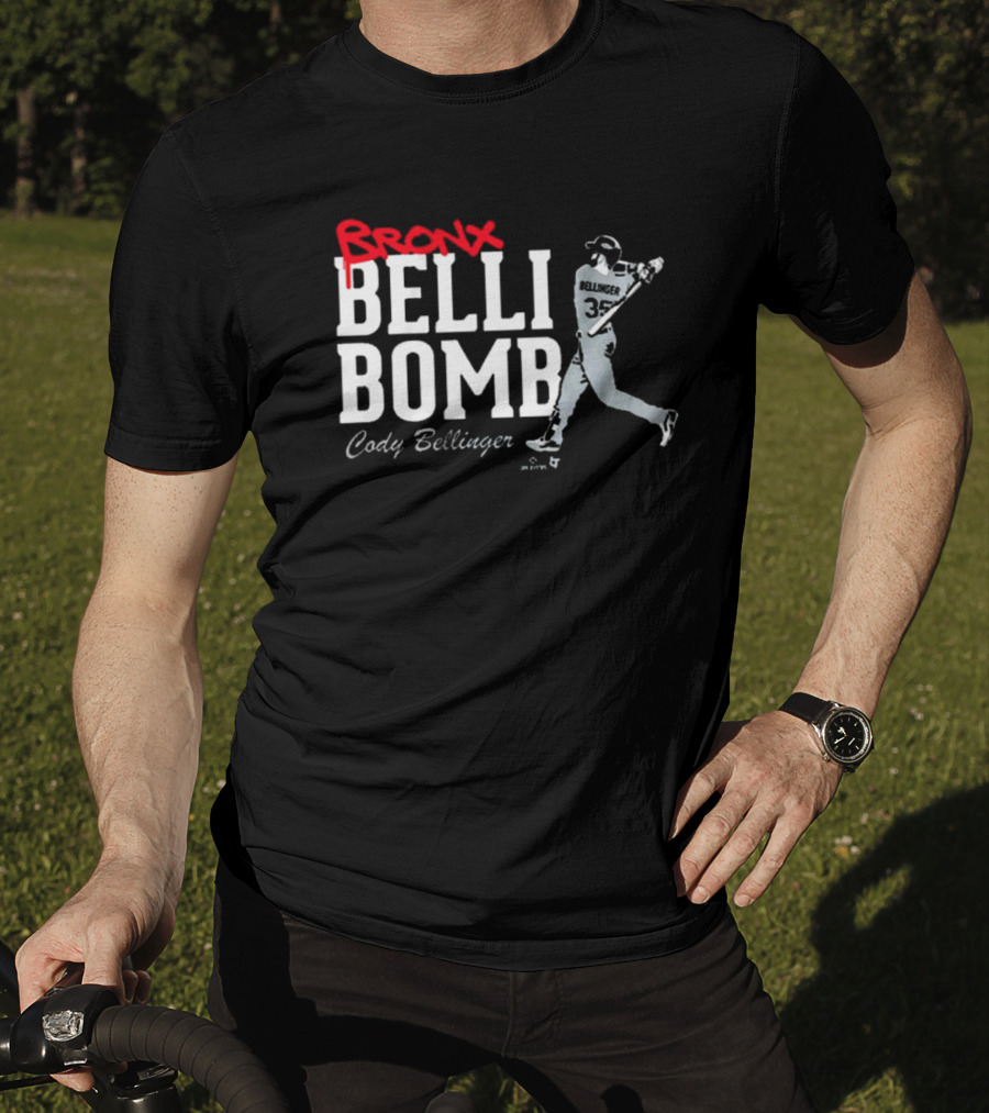 Cody Bellinger Bronx Belli-Bomb Yankees MLB 35 T-Shirt