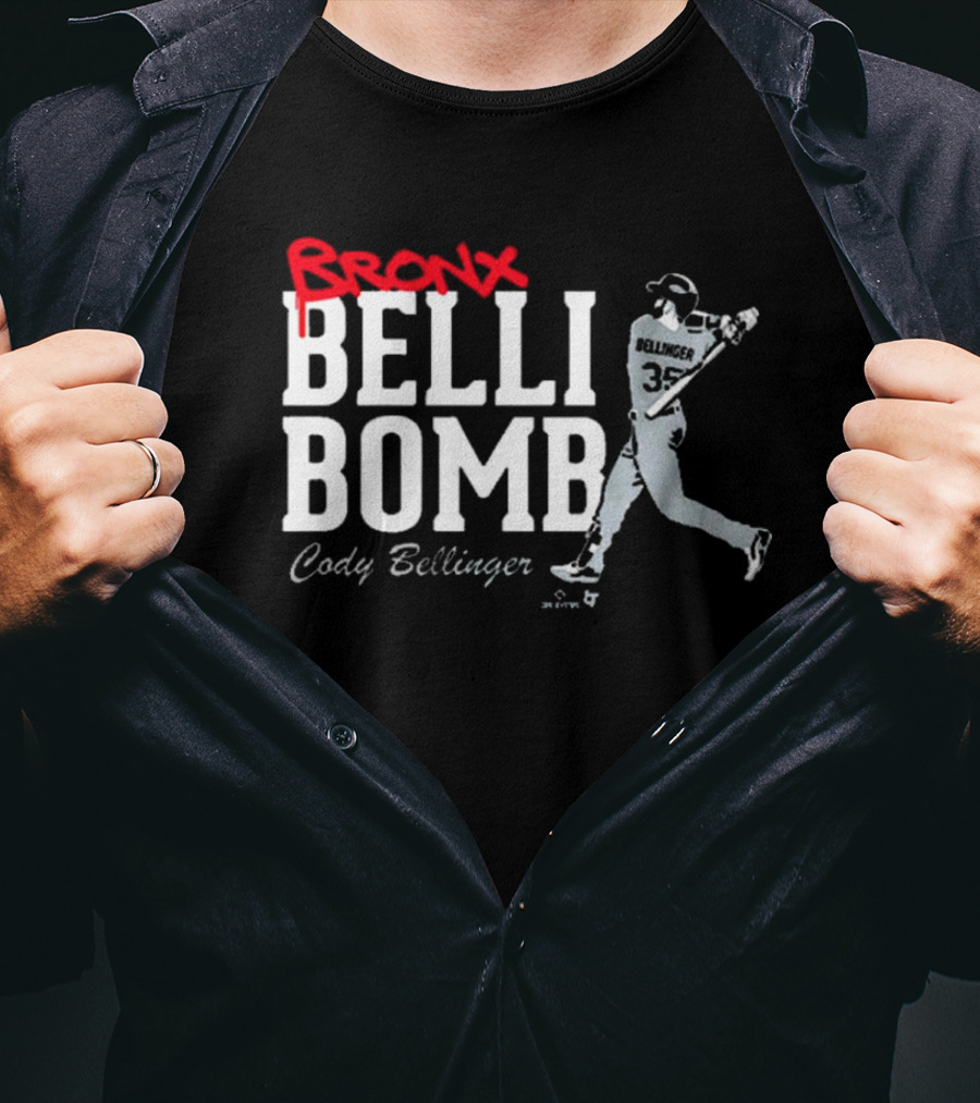 Cody Bellinger Bronx Belli-Bomb Yankees MLB 35 T-Shirt