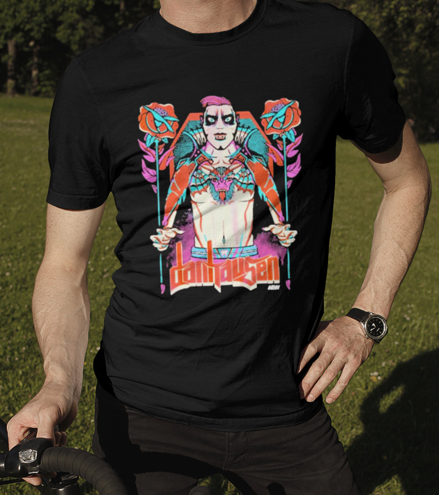 Danhausen AEW Artist Series Arise Roses And Skeletons T-Shirt