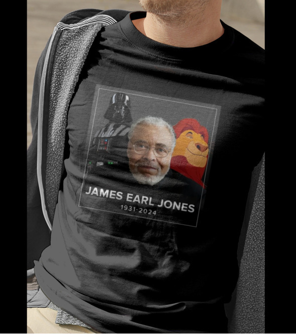 Darth Vader Star Wars Lion King James Earl Jones 1931 – T-Shirt