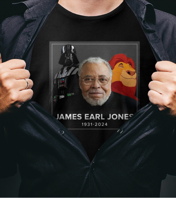 Darth Vader Star Wars Lion King James Earl Jones 1931 – T-Shirt