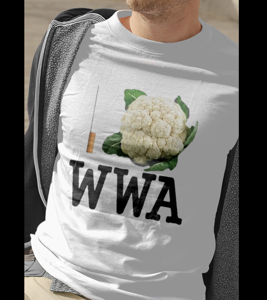 Taco Hemingway Trójkąt Warszawski Biały Cauliflower WWA T-Shirt