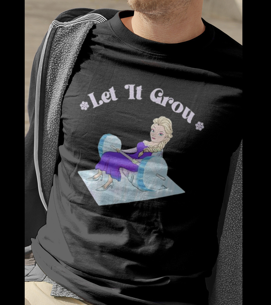 Elsa Let It Grow Frozen Exercise T-Shirt