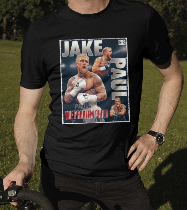 Jake Paul The Problem Child Boxing Champion B/R T-Shirt