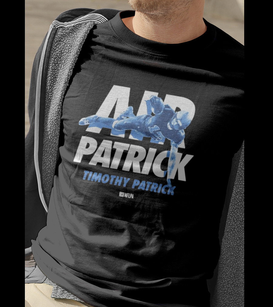 Timothy Patrick Air Patrick NFLPA Football Player Detroit Lions T-Shirt