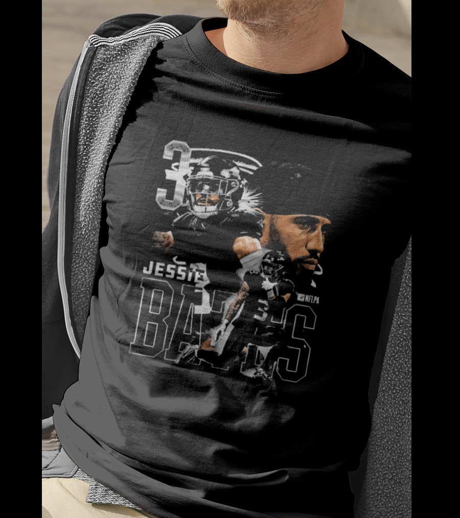 Jessie Bates 3 Atlanta Falcons NFLPA Vintage T-Shirt