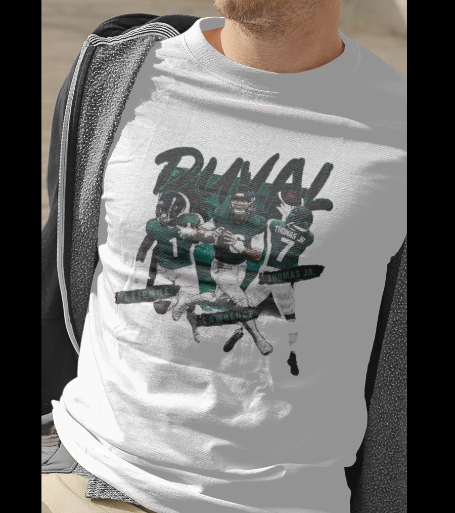 Duval Trevor Lawrence Etienne Thomas Jr Jacksonville Jaguars NFL T-Shirt