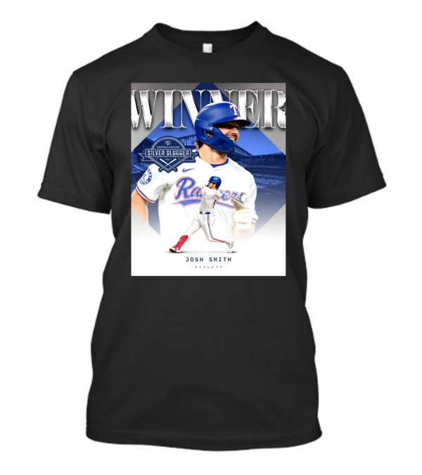 Josh Smith Winner Texas Rangers Silver Slugger Utility Smitty T-Shirt