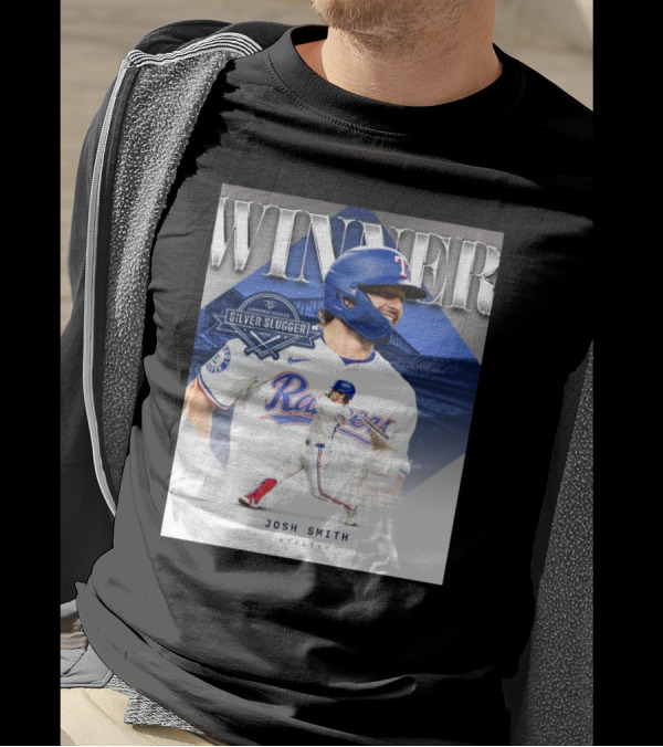 Josh Smith Winner Texas Rangers Silver Slugger Utility Smitty T-Shirt