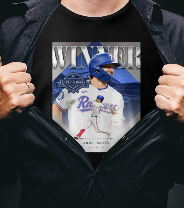 Josh Smith Winner Texas Rangers Silver Slugger Utility Smitty T-Shirt