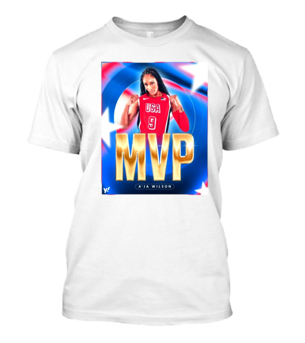 MVP A’ja Wilson USA Basketball 2024 Olympics T-Shirt