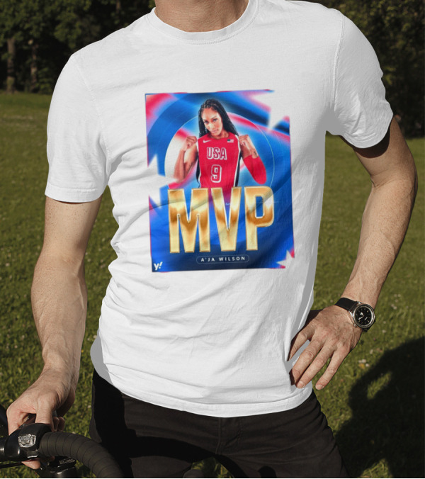 MVP A’ja Wilson USA Basketball 2024 Olympics T-Shirt