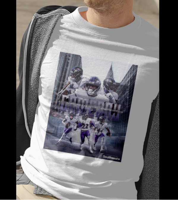 Week 15 MetLife Showdown: Baltimore Ravens Vs. New York Giants 2024 With Southwest T-Shirt