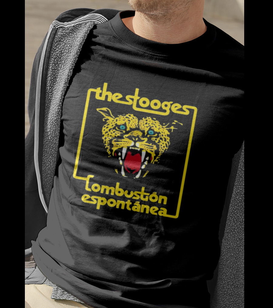 The Stooges Combustion Espontanea Wildcat Roar T-Shirt