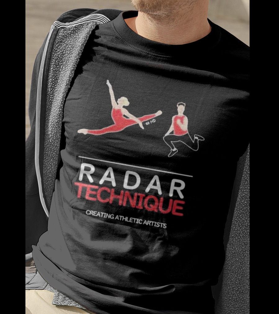 Radar Technique Creating Athletic Artists HD T-Shirt
