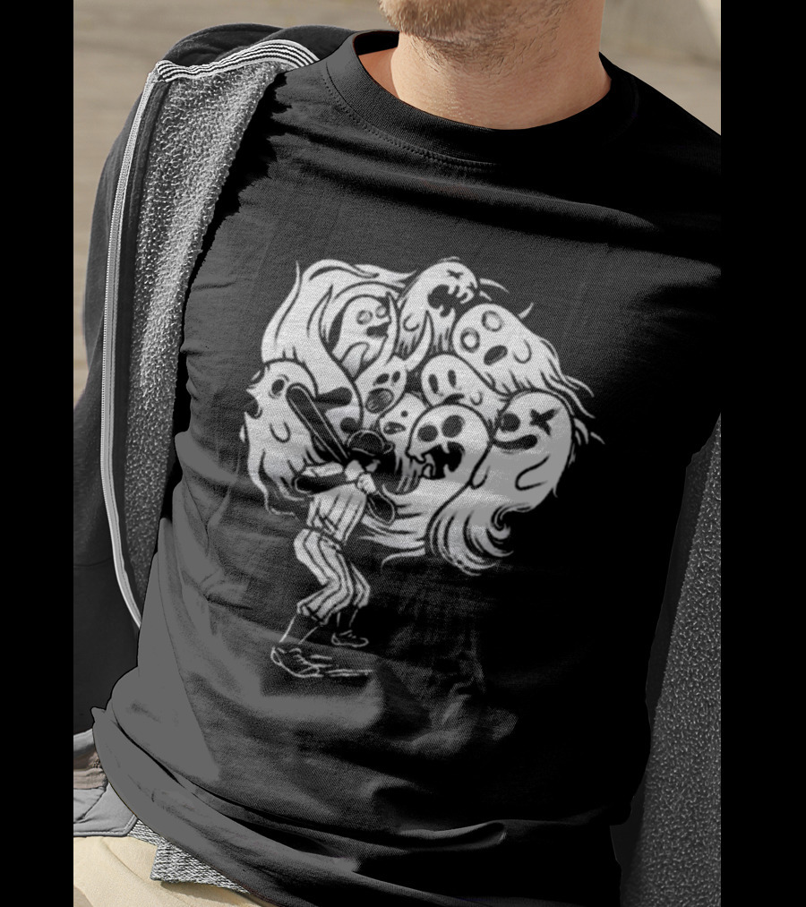 Fangamer Off Corrupted Children Baseball Ghosts T-Shirt