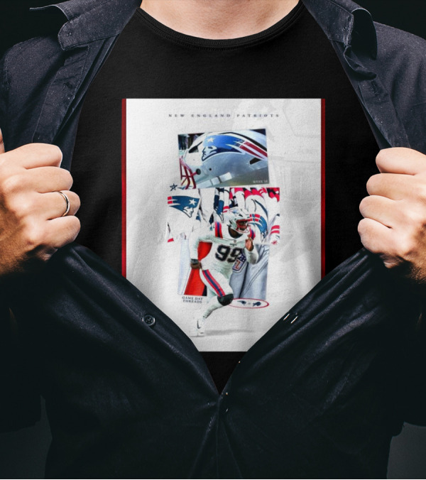 New England Patriots Week 16 Game Day Threads Keion White Vs Buffalo Bills T-Shirt