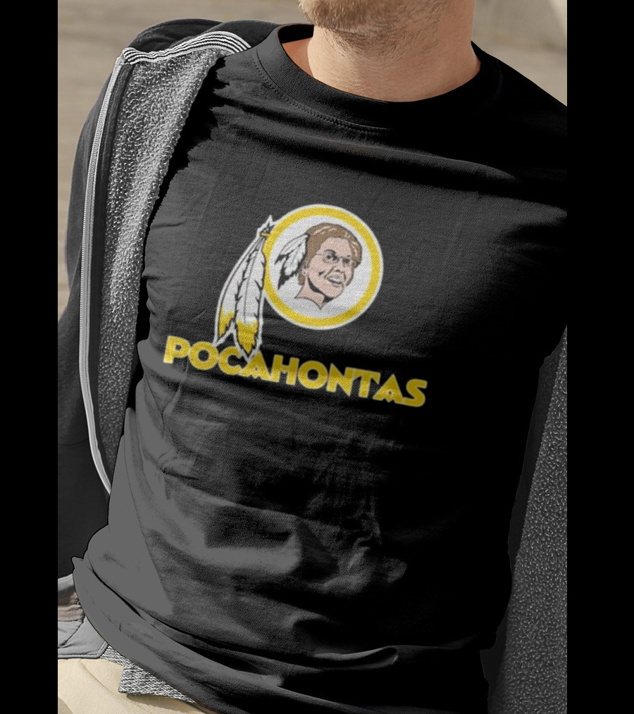 Pocahontas Redskins Parody NFL T-Shirt