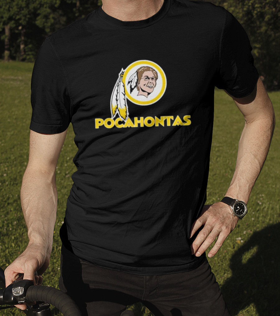 Pocahontas Redskins Parody NFL T-Shirt