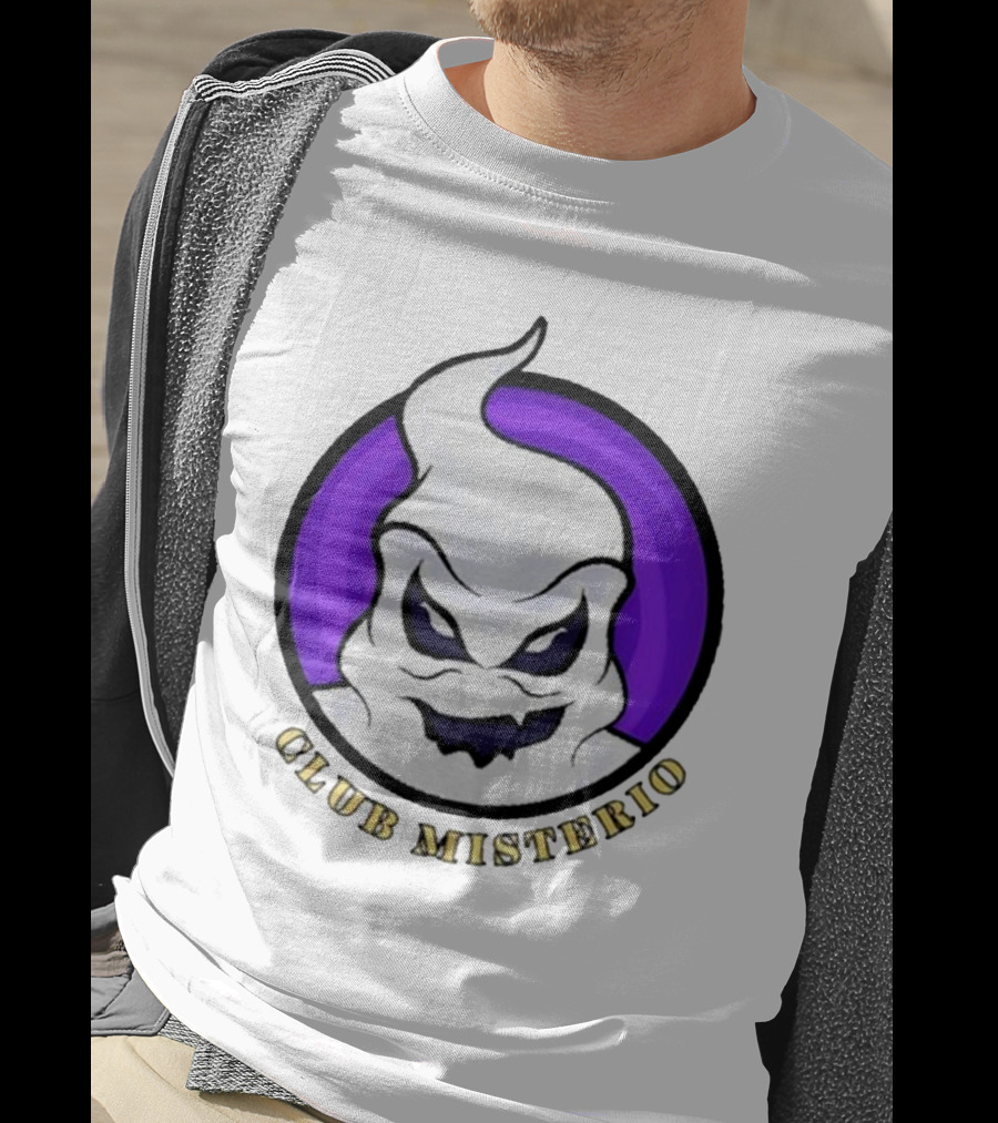Club Misterio Ghostly Emblem T-Shirt