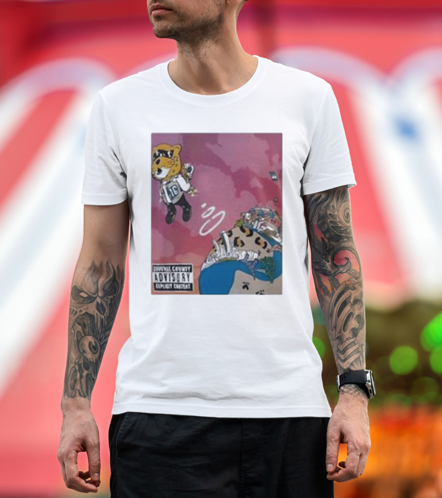 Duval County Jaguars Graduation 16 Paws Explicit Content T-Shirt