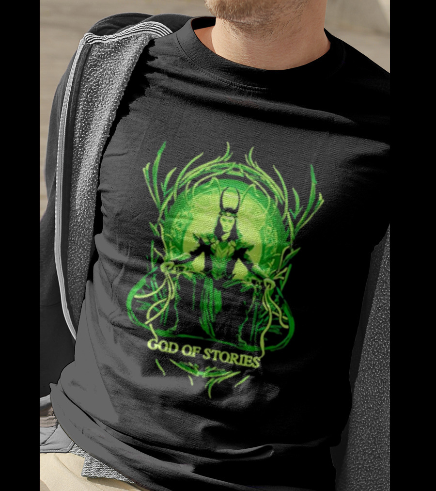 God Of Stories Loki Norse Mythology Character T-Shirt