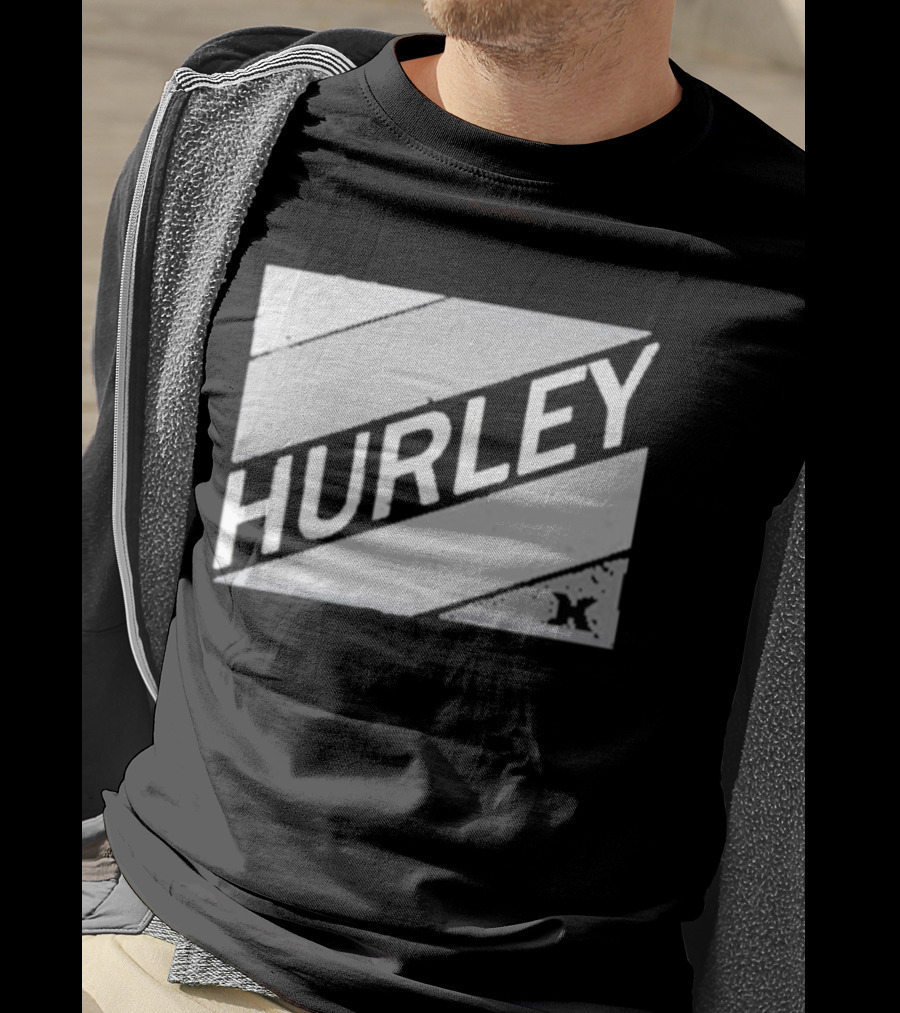Hurley Logo Design Scott Cawthon Collaboration T-Shirt