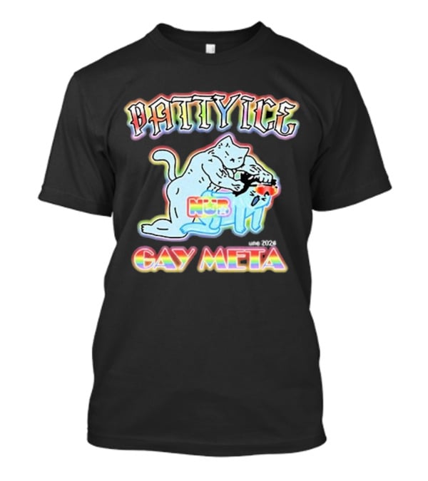 Patty Ice Cat Duo NQB Gay Meta T-Shirt