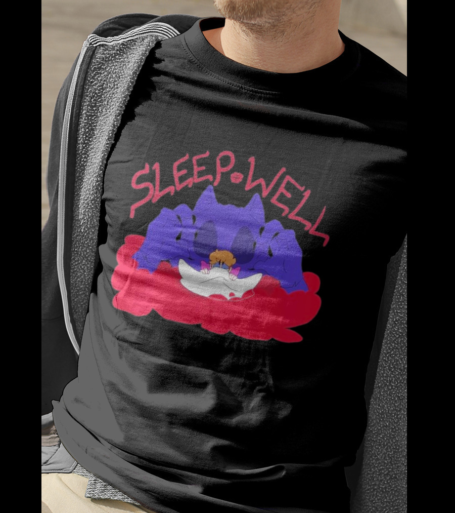 Cg5 Nice Sleep Well Monster Pillow T-Shirt