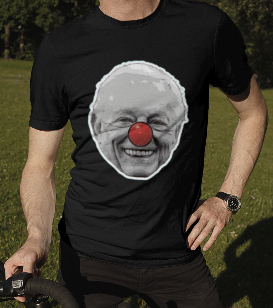 Tywalker716 Jerry Jones Clown Face With Red Nose T-Shirt