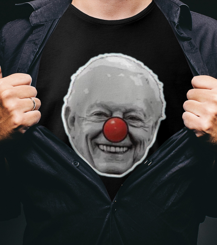 Tywalker716 Jerry Jones Clown Face With Red Nose T-Shirt